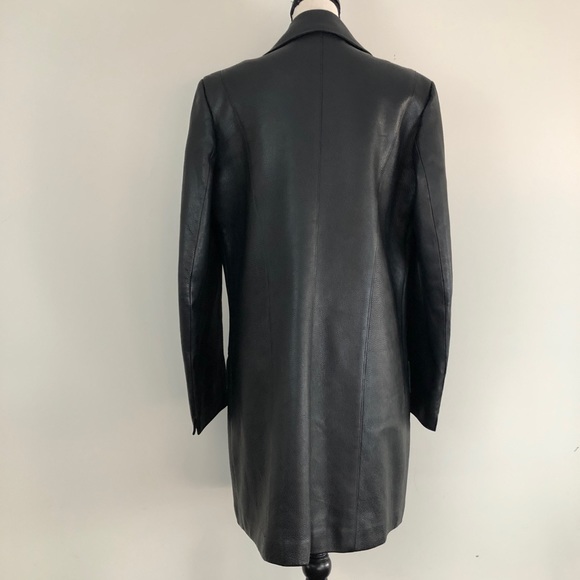 LORDS Hand Made USA Exclusively Leather Trench - Picture 7 of 9